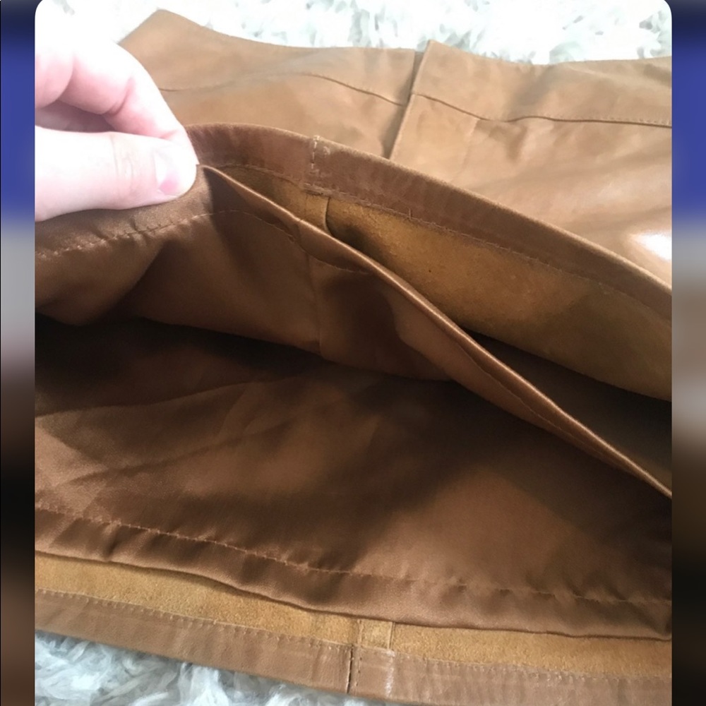 Gap 100% Leather Skirt - Picture 2 of 7